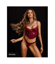 Redya Corset et string rouge
